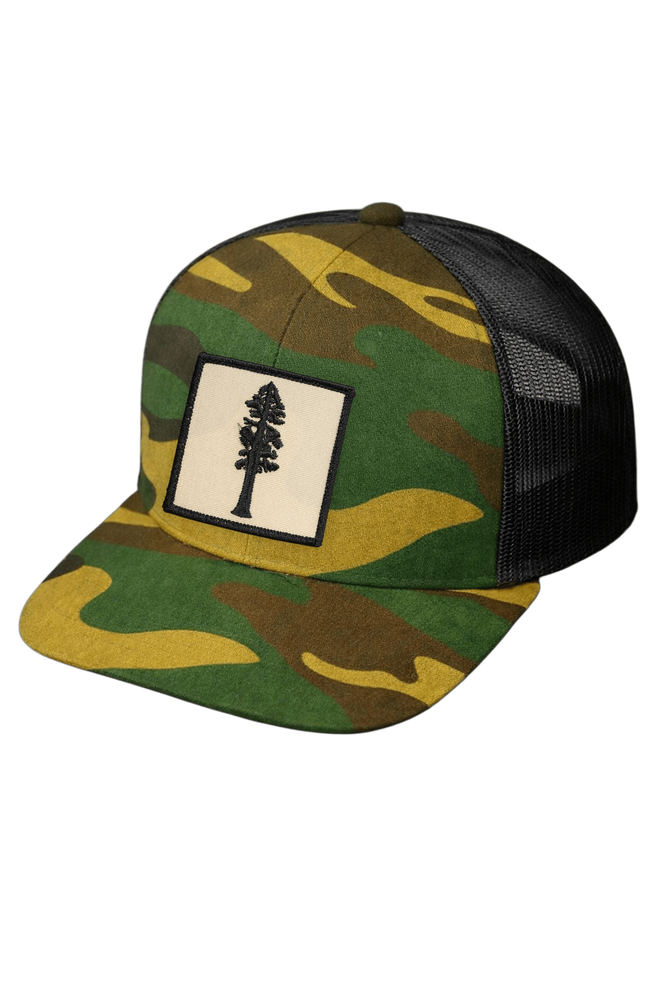 Sequoia Camo Trucker Cap - Roam Earth Co.