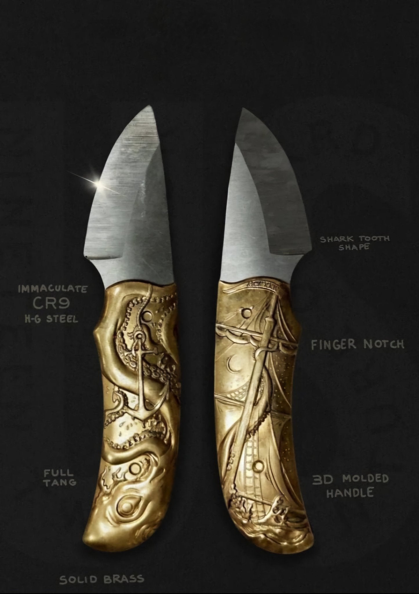 The Shark Tooth Knife - Roam Earth Co.