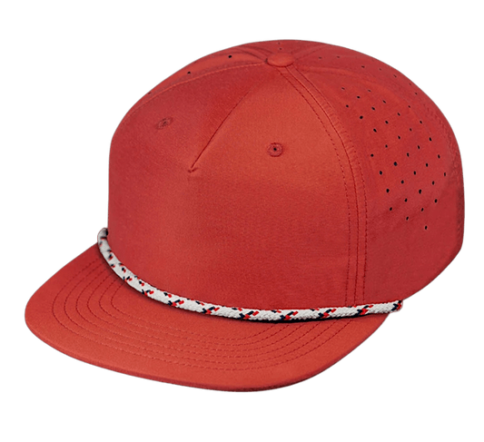 Trail Tech Red Unisex Snapback - Roam Earth Co.