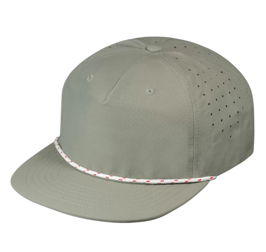 Trail Tech Stone Grey Unisex Snapback - Roam Earth Co.