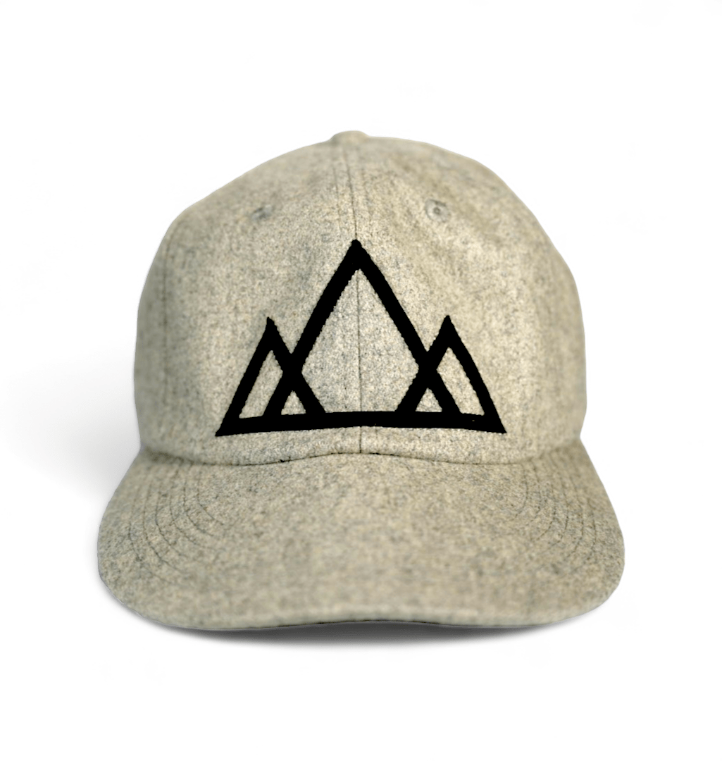 Vintage Wool Mountain Cap - Gray - Roam Earth Co.