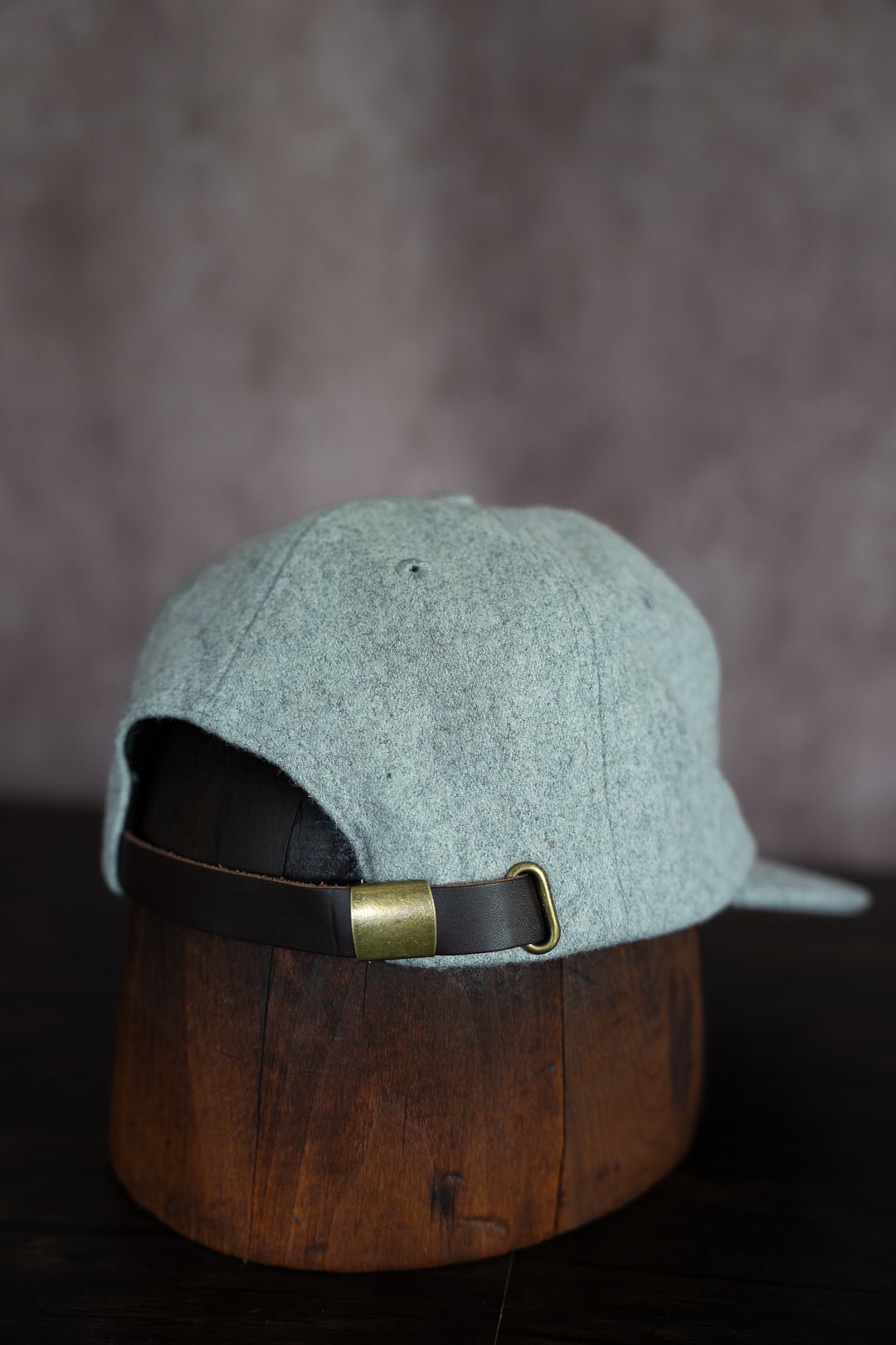 Vintage Wool Mountain Cap - Gray - Roam Earth Co.