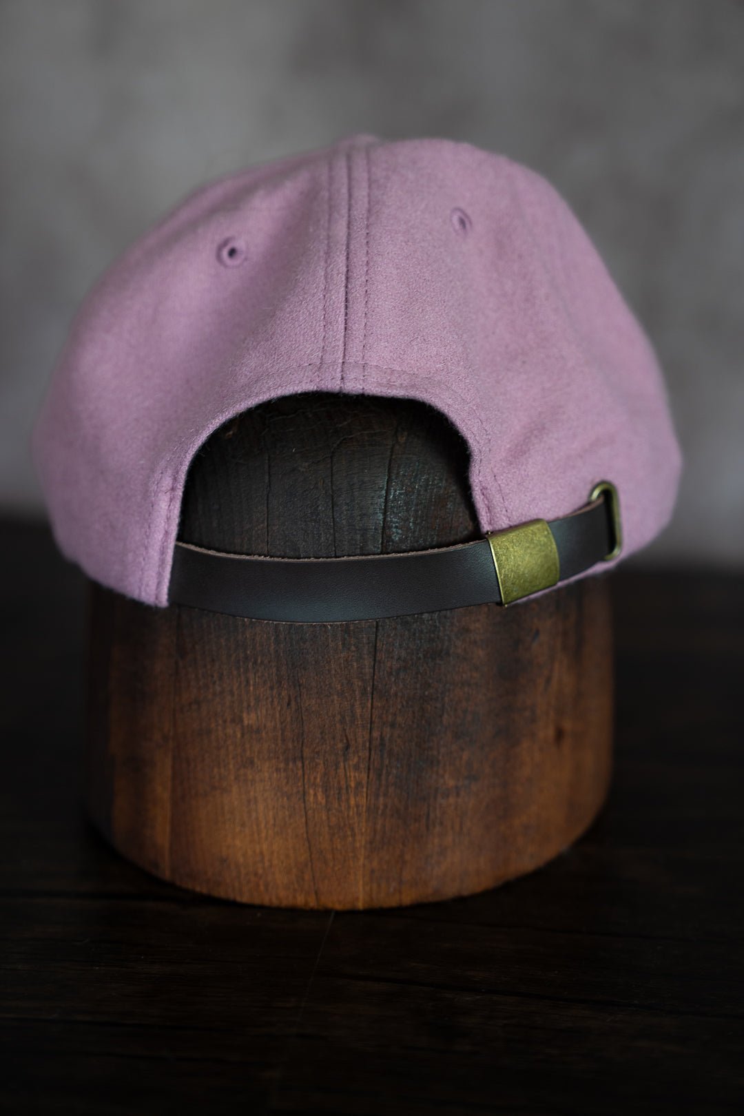 Vintage Wool Mountain Cap - Pink - Roam Earth Co.