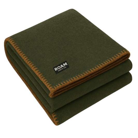 Wool Camping Blanket - Roam Earth Co.