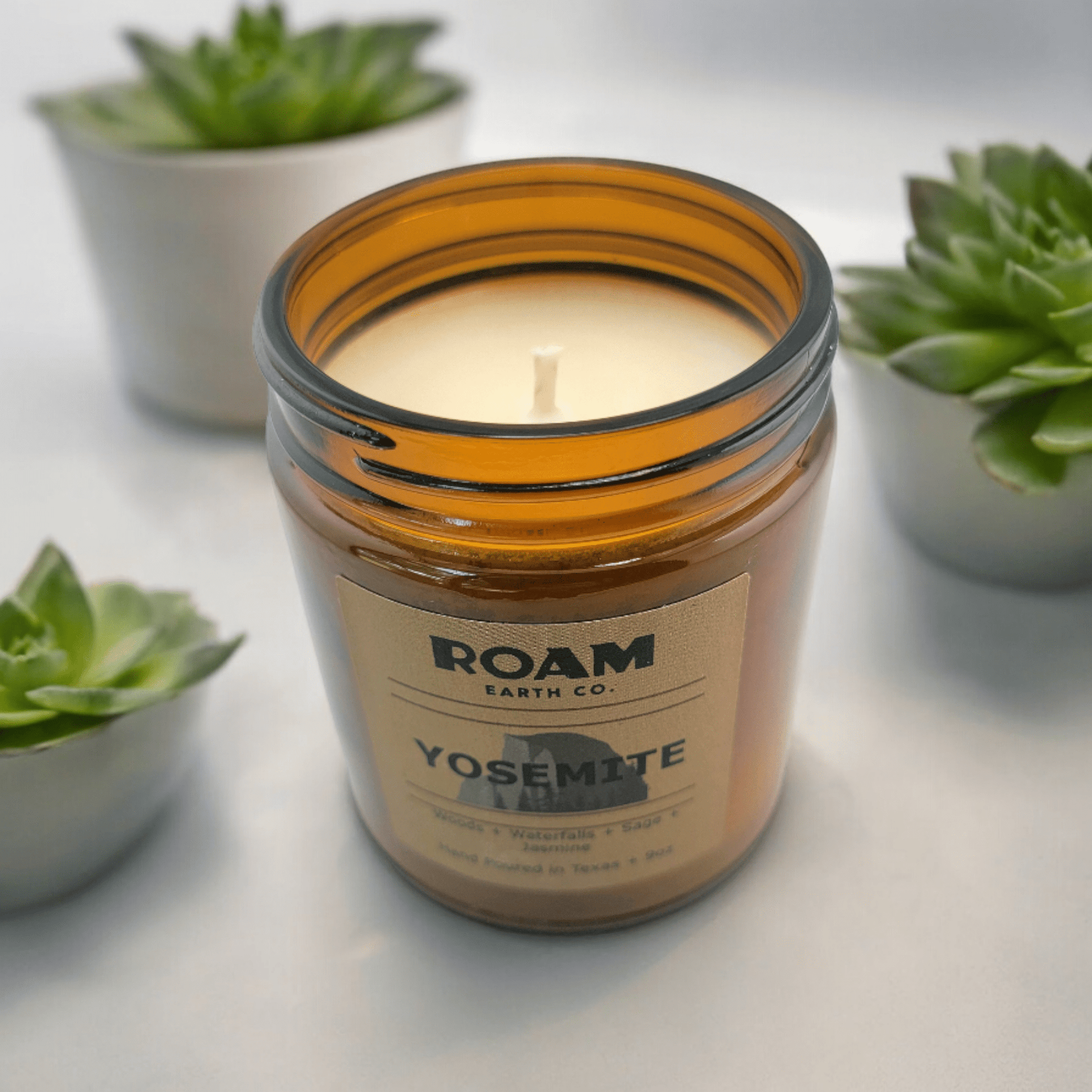 Yosemite National Park Candle - Roam Earth Co.