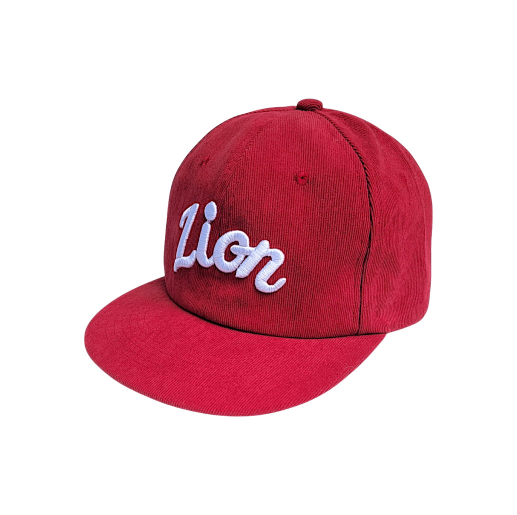 Zion National Park Red Corduroy Unstructured Snapback Cap - Roam Earth Co.