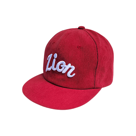 Zion National Park Red Corduroy Unstructured Snapback Cap - Roam Earth Co.